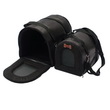 SET BORSA TRASPORTINO LUXURY NERO COCCODRILLO 1/2 CM 35-42